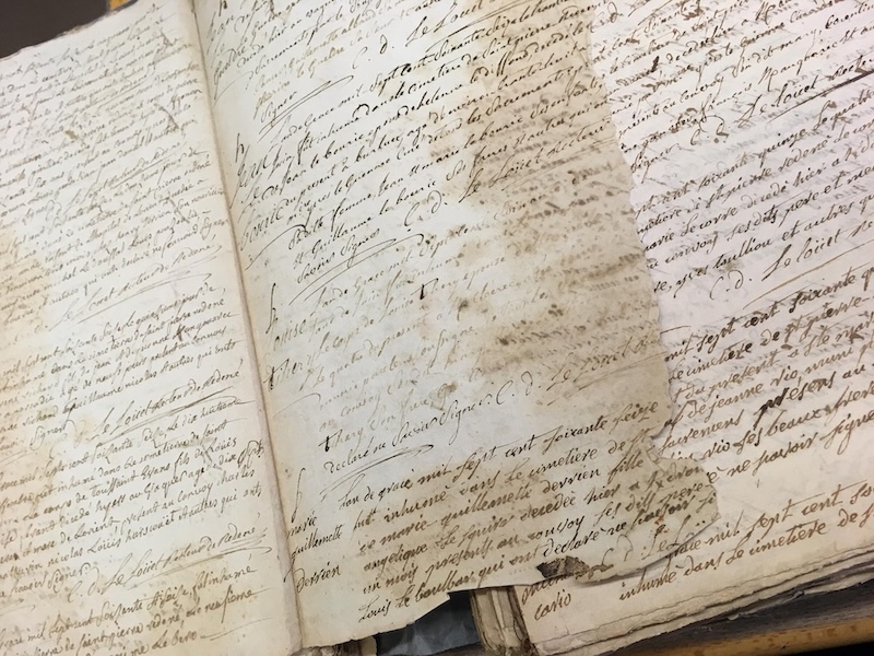 Registres d'actes